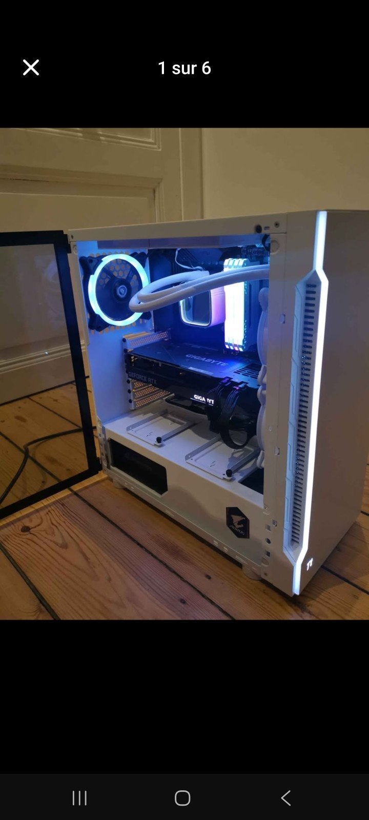 Gaming PC RTX 3070 Ryzen 5 5600X RAM 32GB 2.5 To, Computers en Software, Desktop Pc's, Aurus, 32 GB, Zo goed als nieuw, 2 TB