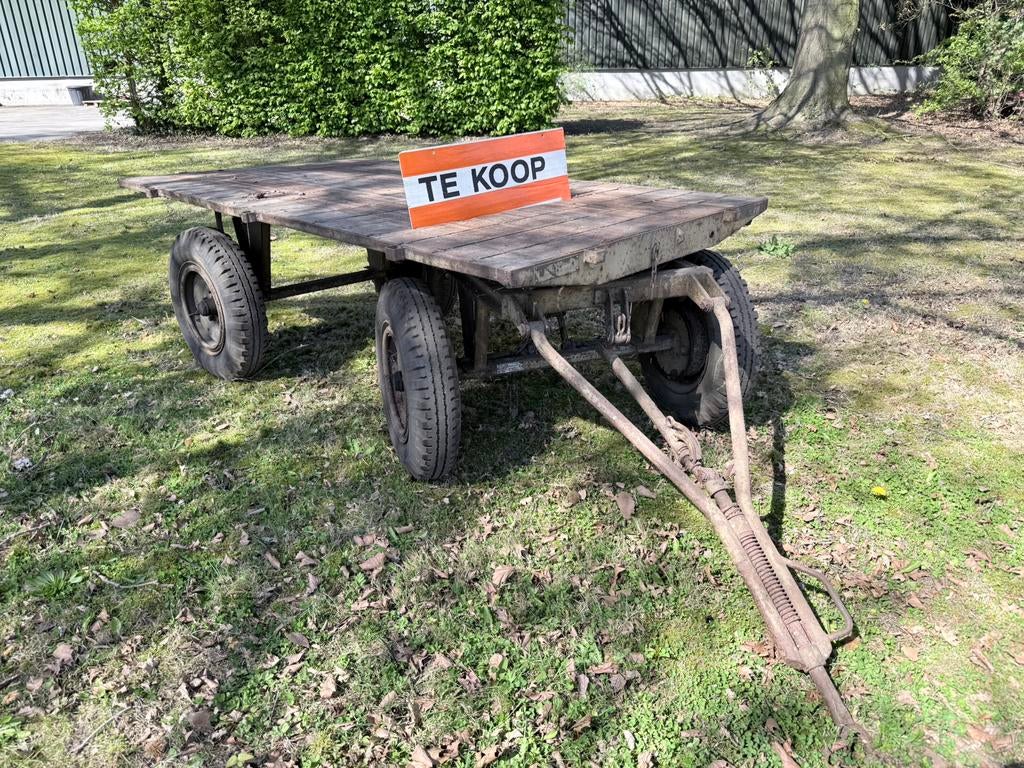 Aanhangwagen voor tractor, Zakelijke goederen, Ophalen