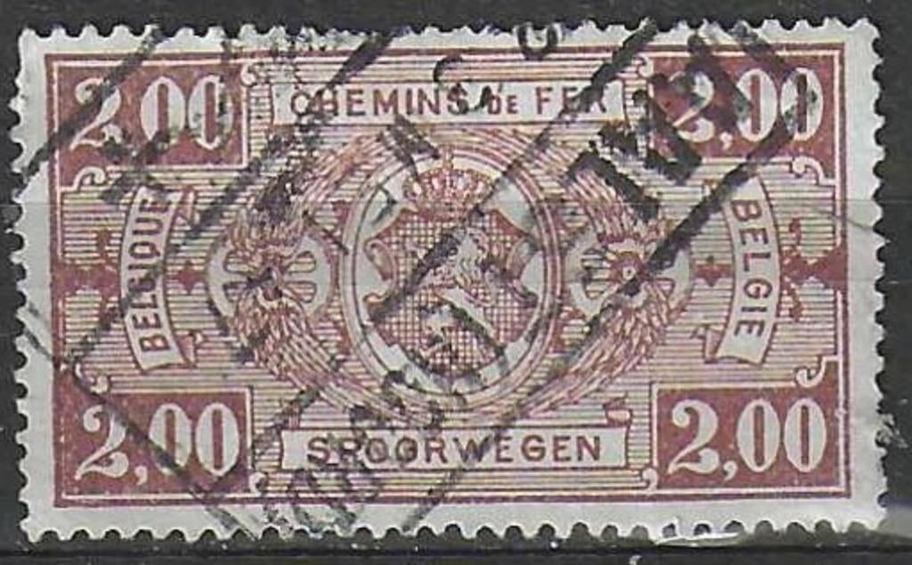 Belgique 1941 - Yvert/OBP 246TR - Armoiries 2.00 F (ST), Envoi, Affranchi, Oblitéré, Sport