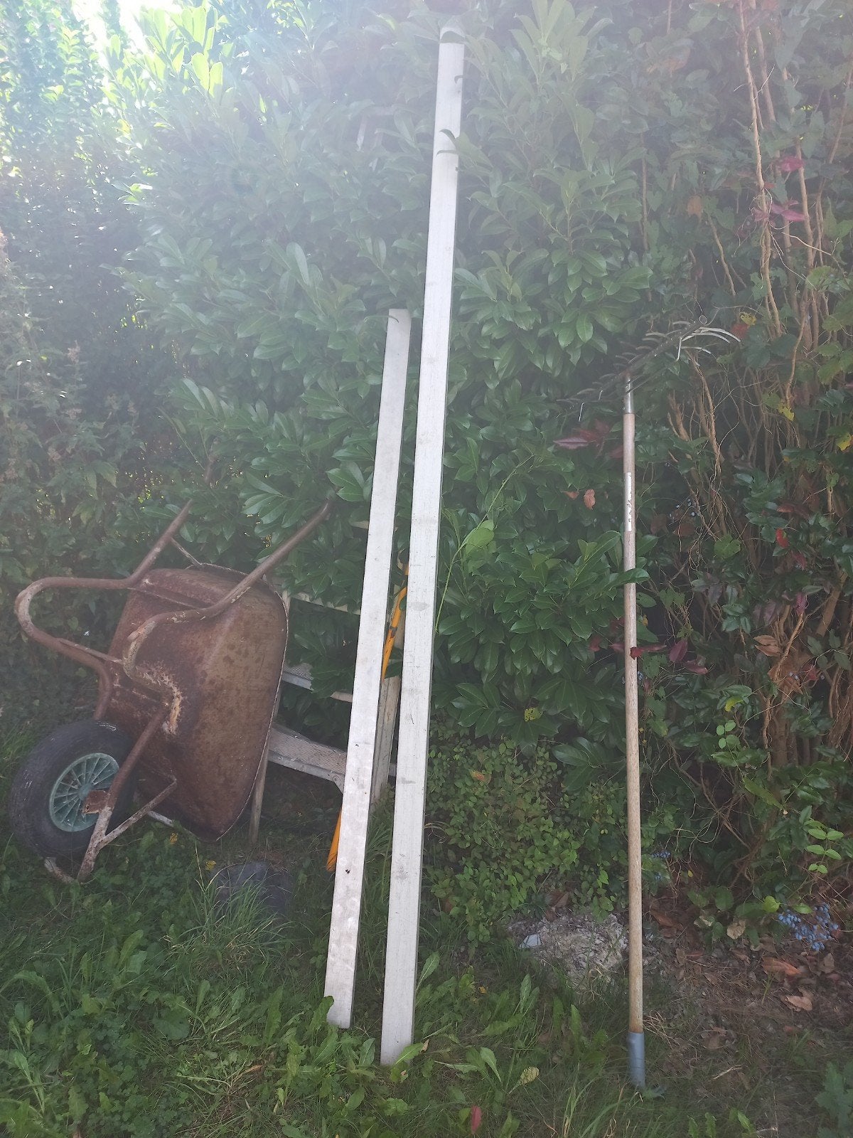 2 règles de maçon 2,50  et 1,80 m, Bricolage & Construction, Enlèvement