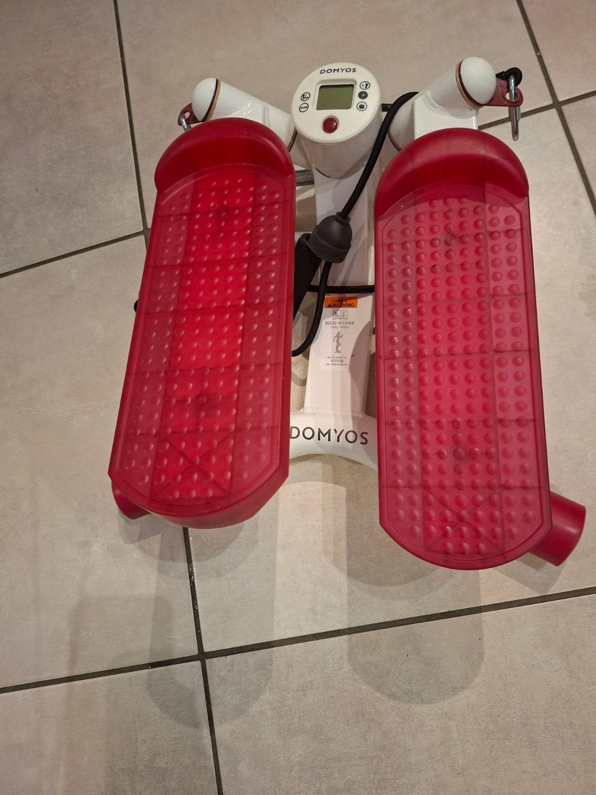 mini stepper, Enlèvement