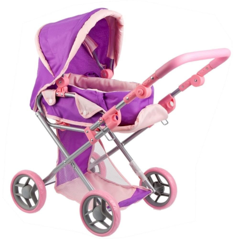 Poppenwagen Paars  H68 x B34 x L66 cm, Kinderen en Baby's, Speelgoed | Poppen, Overige typen, Nieuw, Ophalen of Verzenden