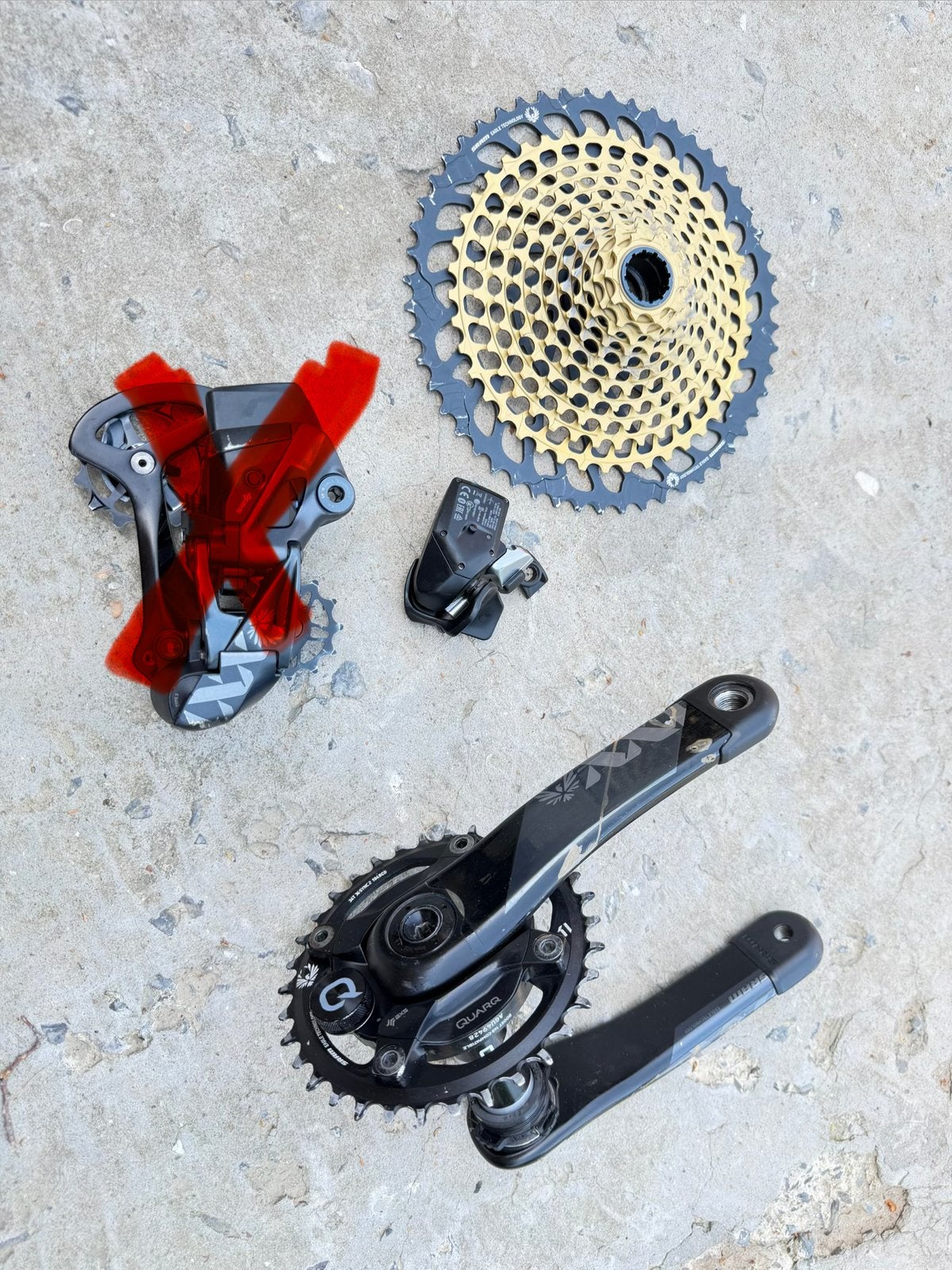 Sram xx1 AXS, Vélos & Vélomoteurs, Vélos Pièces, Comme neuf, Enlèvement ou Envoi