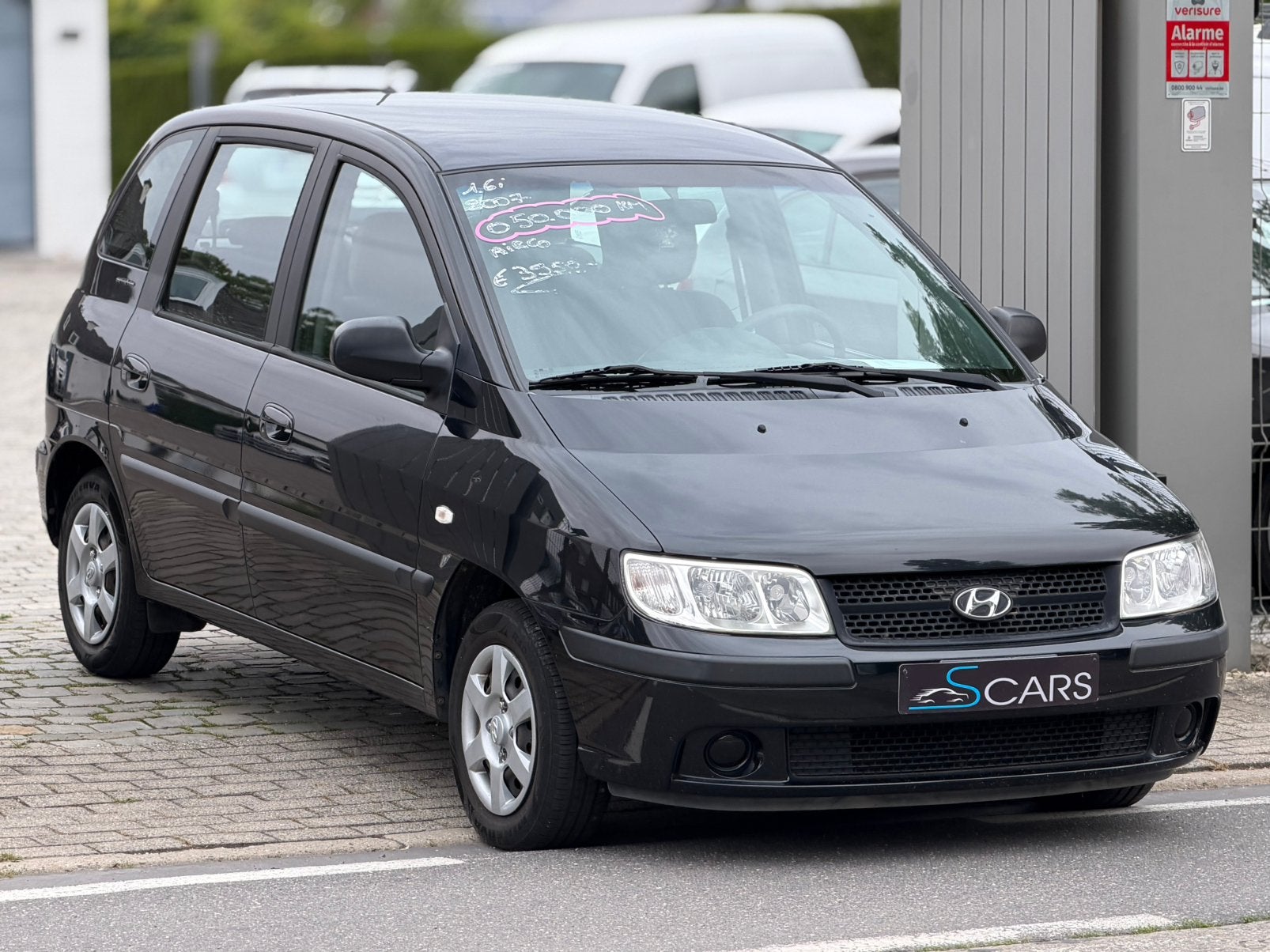 Hyundat Matrix 1.6i ** 050.000 km ** Airco ** 2007, Autos, Matrix, Entreprise, Boîte manuelle, Entretenue par le concessionnaire