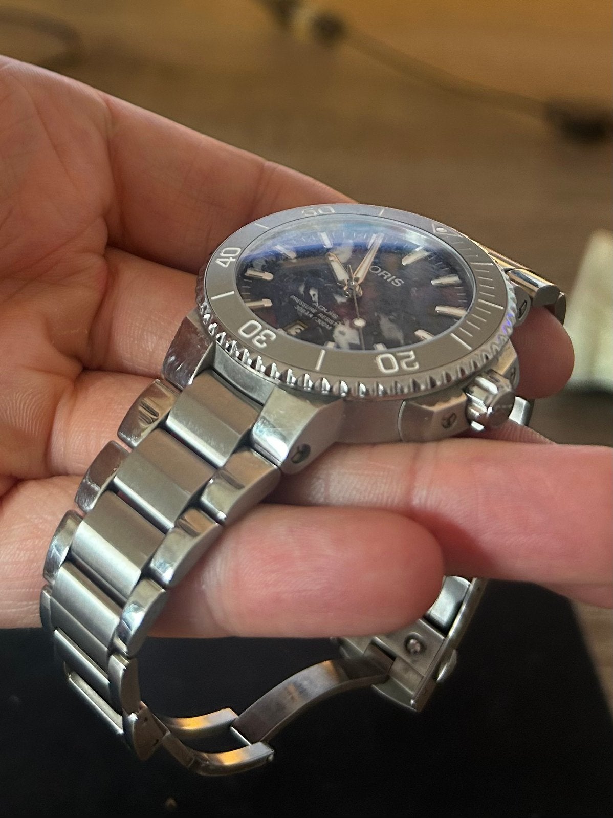 Oris Aquis Upcycle - 2024, Enlèvement ou Envoi, Utilisé
