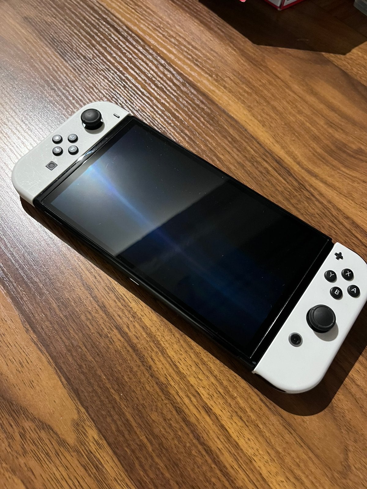 Nintendo switch OLED + games, Ophalen, Zo goed als nieuw, Switch OLED