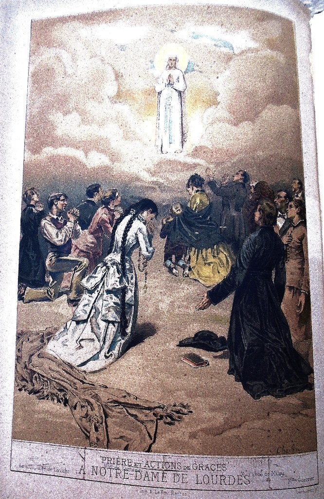 Épisodes Miraculeux de Notre-Dame de Lourdes - 1893, Ophalen of Verzenden, Gelezen, Joseph-Henri Lasserre de Monzie (1828-1900)