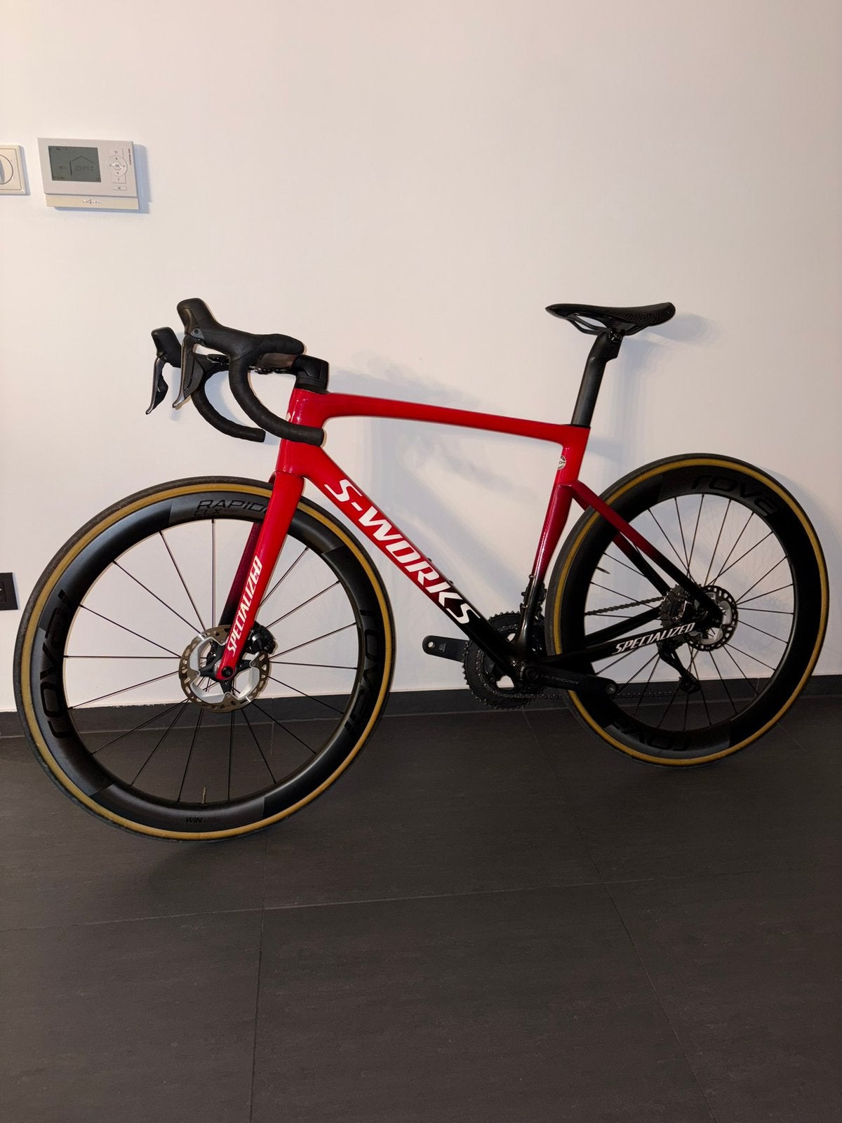 S-works Specialized Tarmac 56 als nieuw, Fietsen en Brommers, Fietsen | Racefietsen, Zo goed als nieuw, Schijfrem, Carbon, 53 tot 57 cm