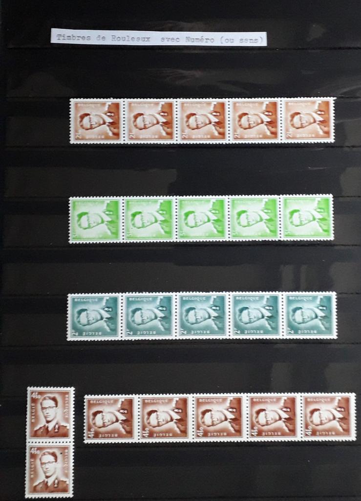 België rolzegels, Verzenden, Koninklijk huis, Frankeerzegel, Postfris