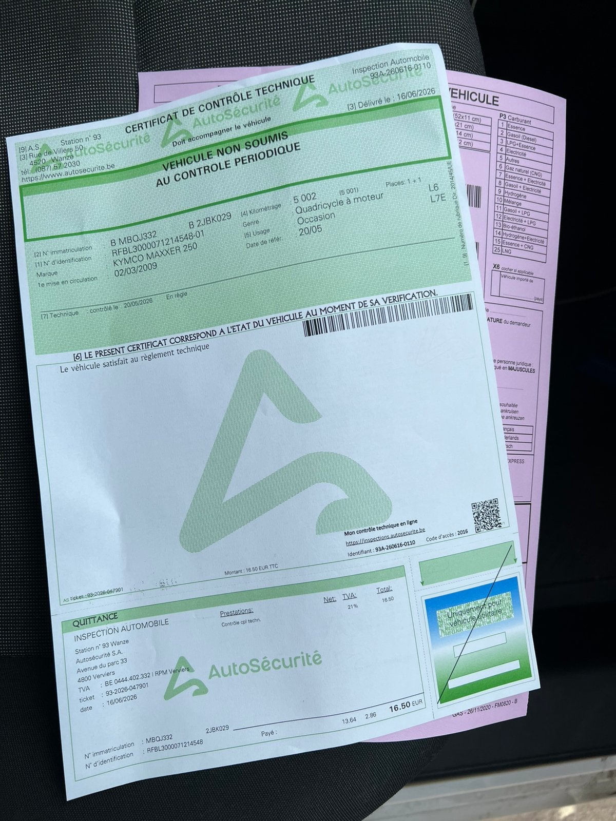 Quad Kymco Automaat, Motoren
