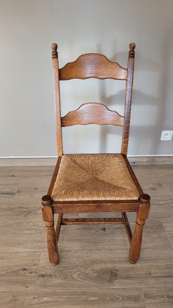 6 chaises en bois, Maison & Meubles, Brun, Enlèvement, Bois, Cinq, Six Chaises ou plus