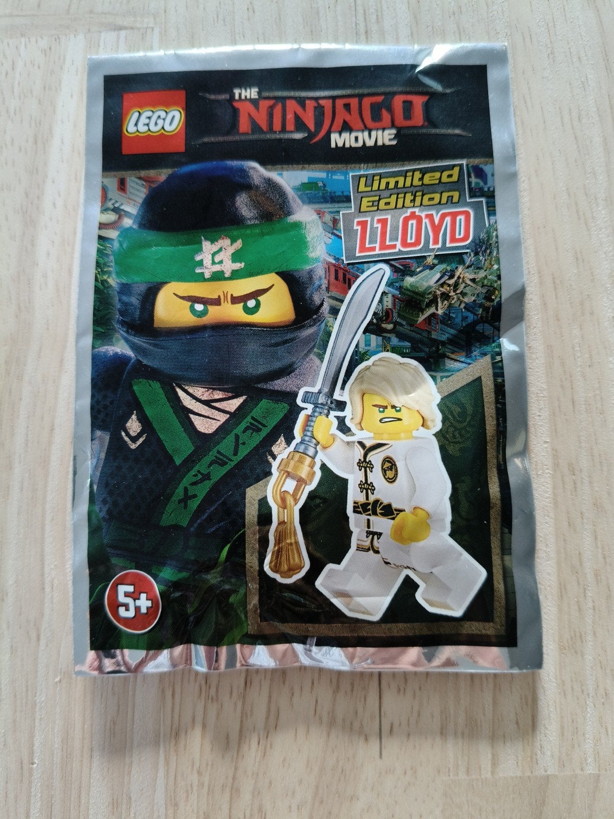 Minifiguur Lloyd The Ninjago Movie, Lego, Nieuw, Ophalen of Verzenden, Minifiguur