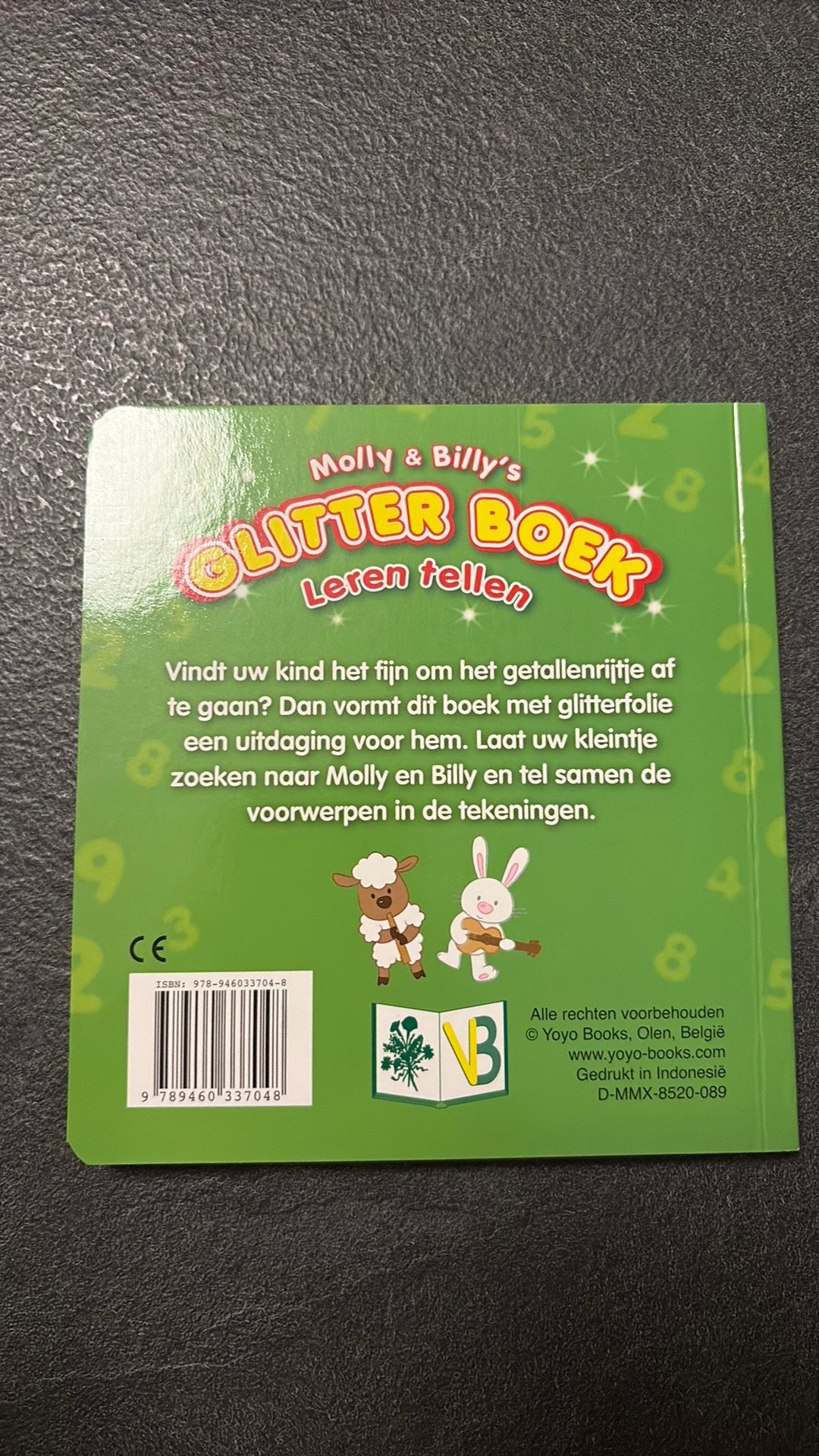 Glitter boek, Ophalen, Zo goed als nieuw