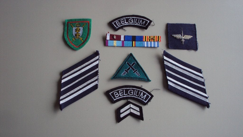 lot insignes luchtmacht ABL, Ophalen of Verzenden, Luchtmacht