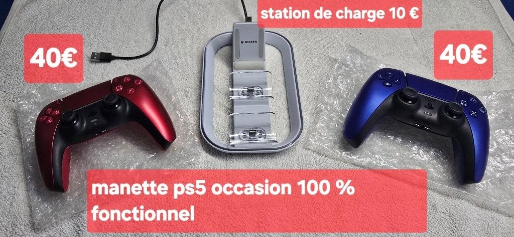 acessoires ps5 ( manette - casque --...) region liège, Enlèvement ou Envoi, Comme neuf