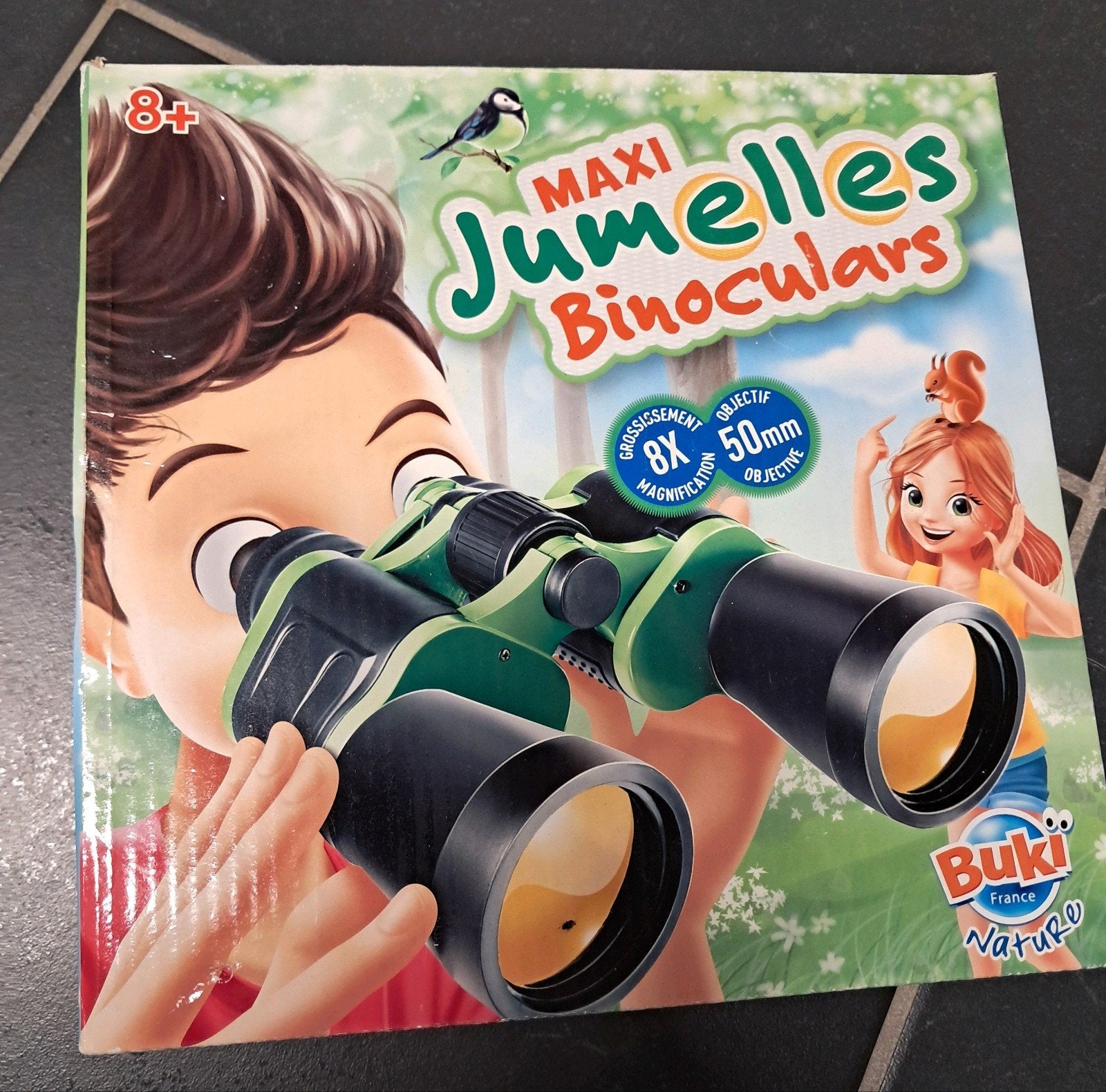 Jumelles pour enfants (8 x 50 mm), Enlèvement, Comme neuf, 8 à 12x, Autres types