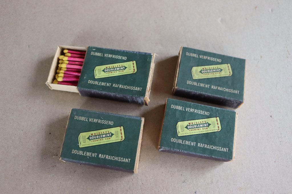 Originele retro luciferdoosjes 1, Verzamelen, Retro, Ophalen, Overige typen