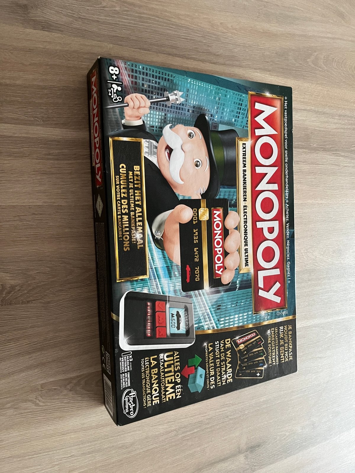 Monopoly Extreem Bankieren, Hobby en Vrije tijd, Ophalen of Verzenden, Zo goed als nieuw