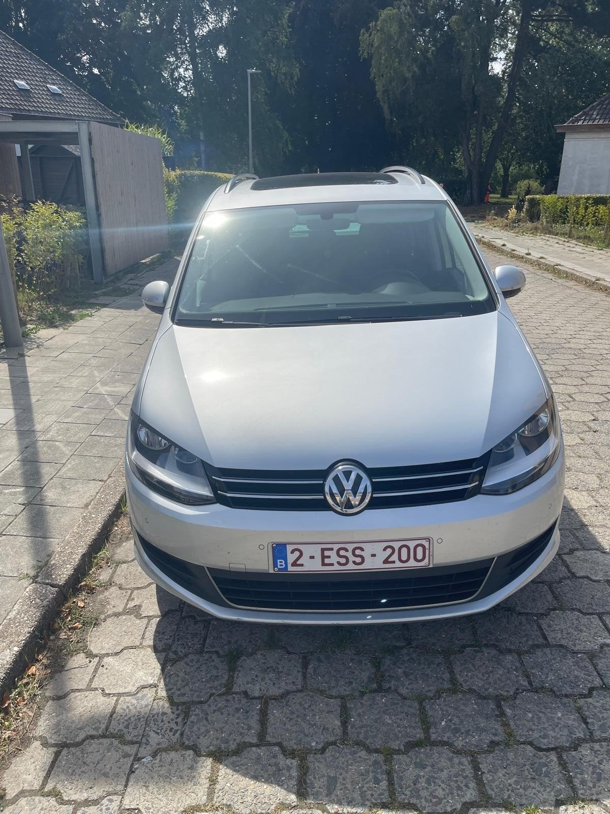 Wolkswagen Sharan 2.0 TDI Euro 6 automat 2018. 186km 7 plaat, Autos, Cuir, Achat, Euro 6, Alarme