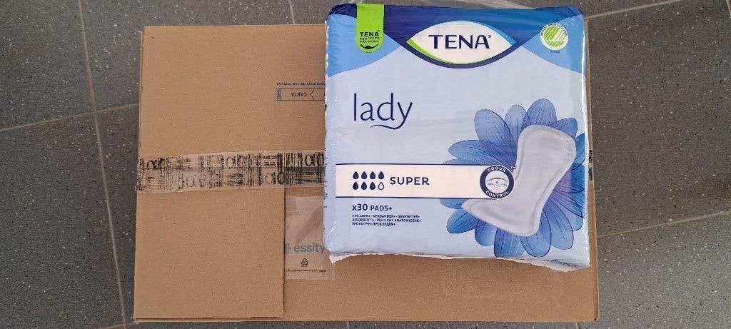 Tena Lady Super: inlegverbanden, Enlèvement, Neuf