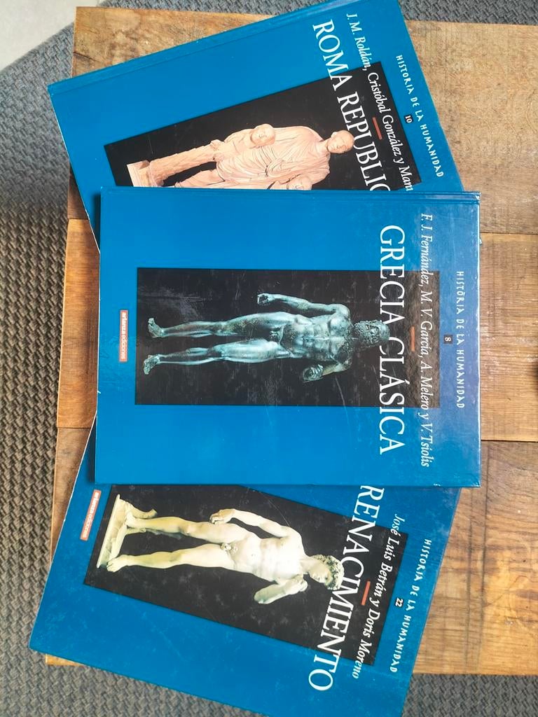 Set van 3 historische boeken in het Spaans, Boeken, Ophalen of Verzenden