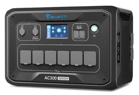 Bluetti AC300 ( 3000W ) avec 4 batteries B300, Enlèvement, Comme neuf, Système complet, 200 watts-crêtes ou plus