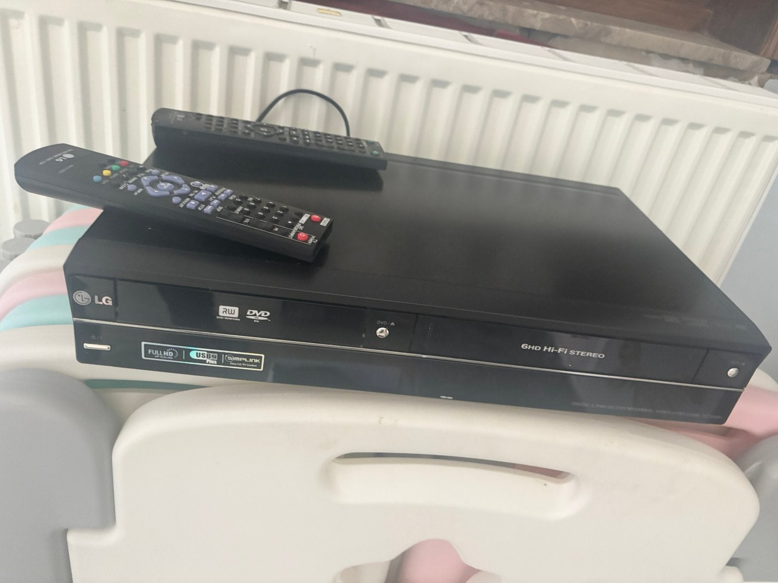 Lecteur VHS/DVD LG, TV, Hi-fi & Vidéo, Enlèvement ou Envoi, Utilisé, LG, Lecteur DVD