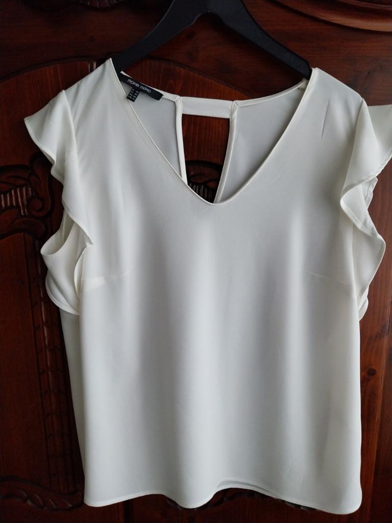 Blouse Marie Mero M42, Ophalen of Verzenden, Wit