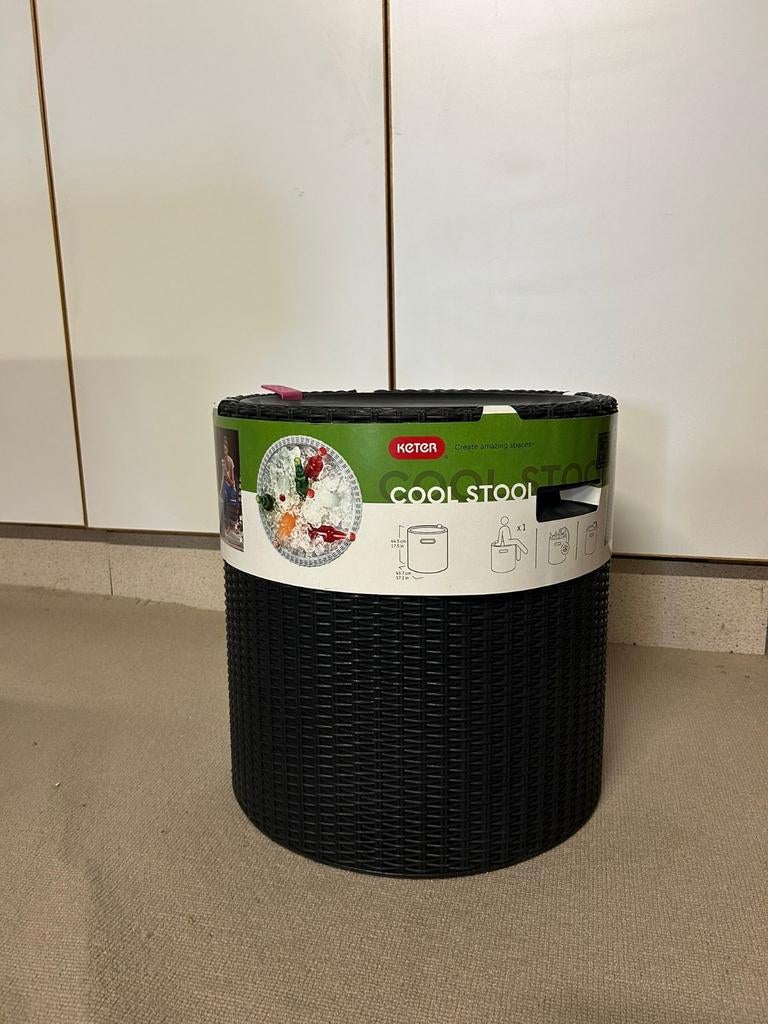 Splinternieuwe koelbox/bijzettafel, Tuin en Terras, Ophalen, Nieuw