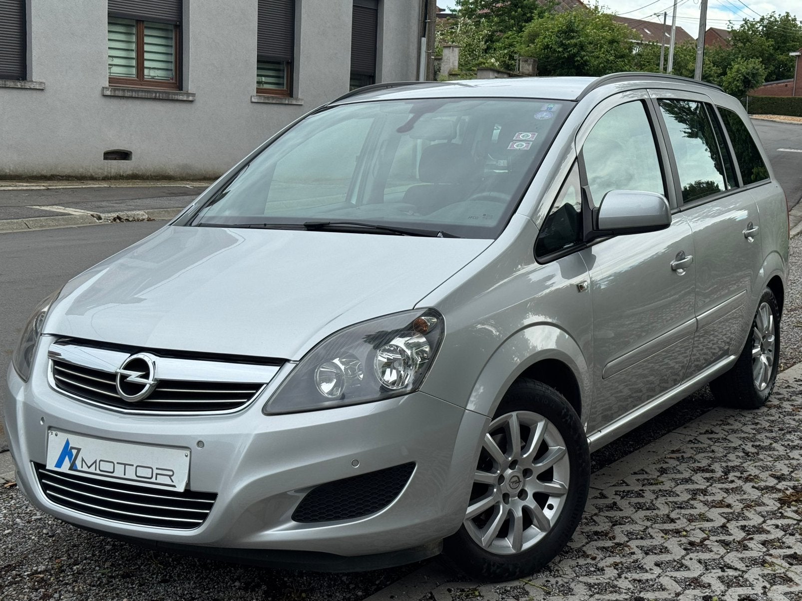 Opel Zafira 1.6i 1Main Full Carnet 7Places Gps Clim Ct ok, Auto's, Opel, Bedrijf, Te koop, Zafira, ABS, Airbags, Airconditioning