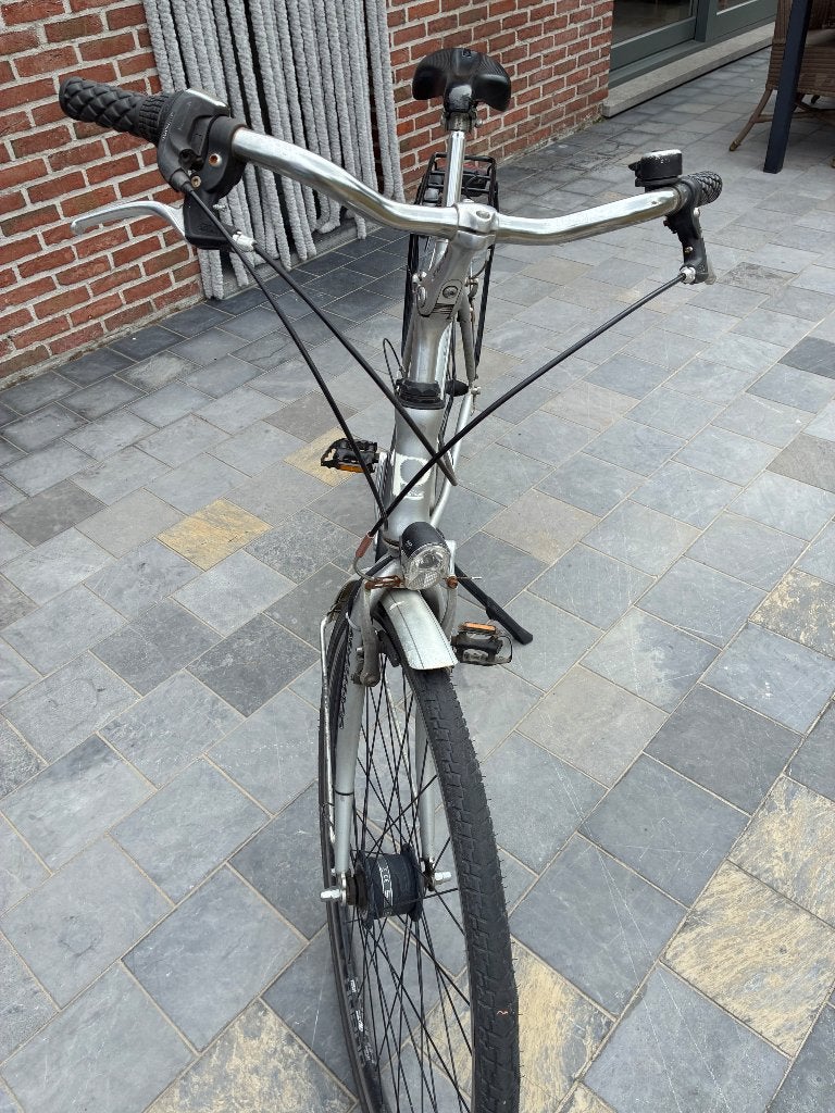 Te koop stadsfiets., Gebruikt, Velgrem, Versnellingen, 53 tot 57 cm