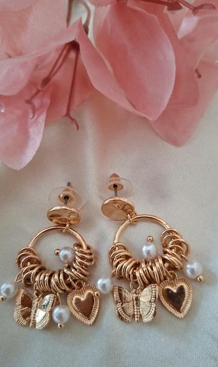Boucles d'oreilles Boho Trendy, Envoi, Neuf, Or, Or