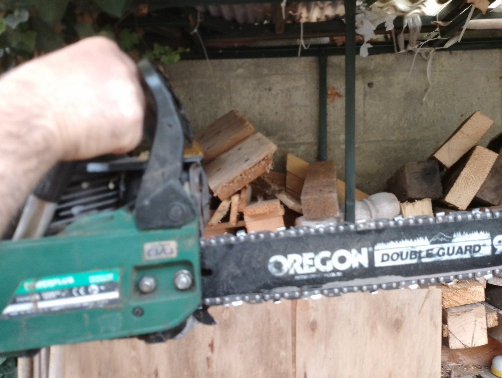 kettingzaag benzine Oregon powerplus, Enlèvement ou Envoi