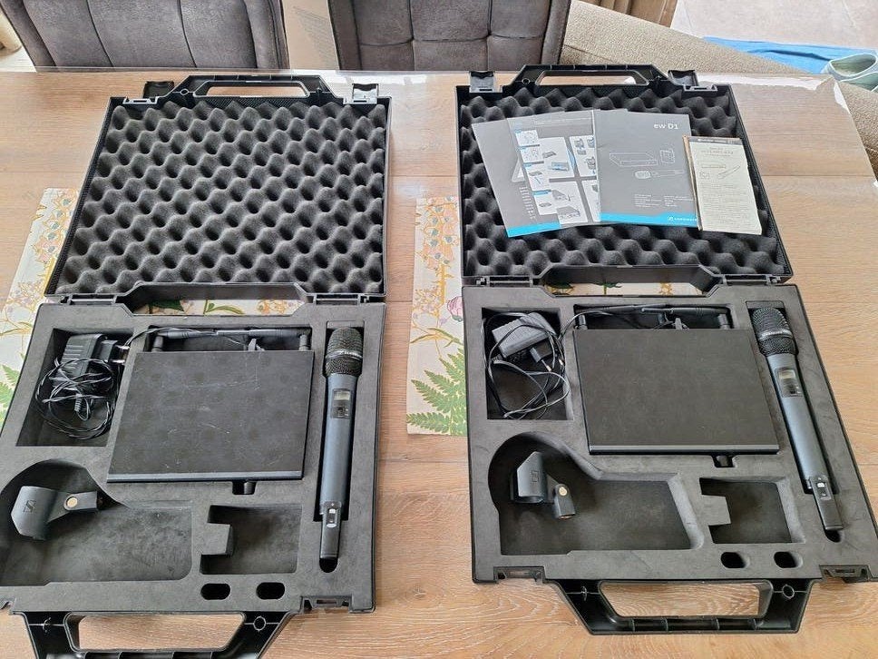 Sennheiser 2 Vocal Sets EW D1 845S H EU, Ophalen