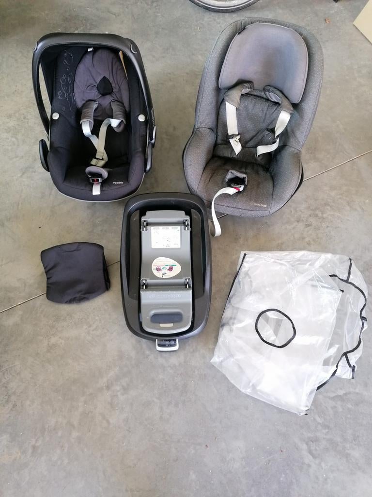 Set maxi cosi, autostoel, isofix systeem, Ophalen, Isofix