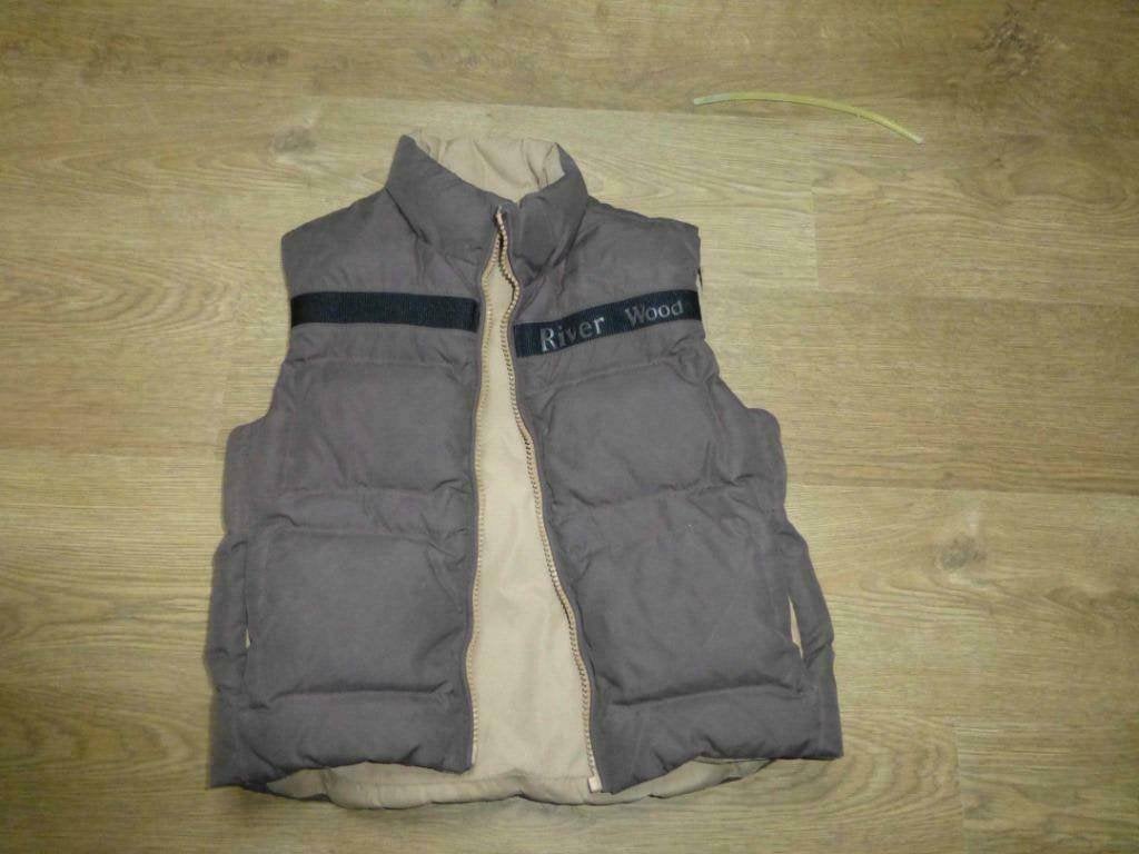 bruine bodywarmer River Woods maat 104, Gebruikt, River Woods, Ophalen of Verzenden, Jongen