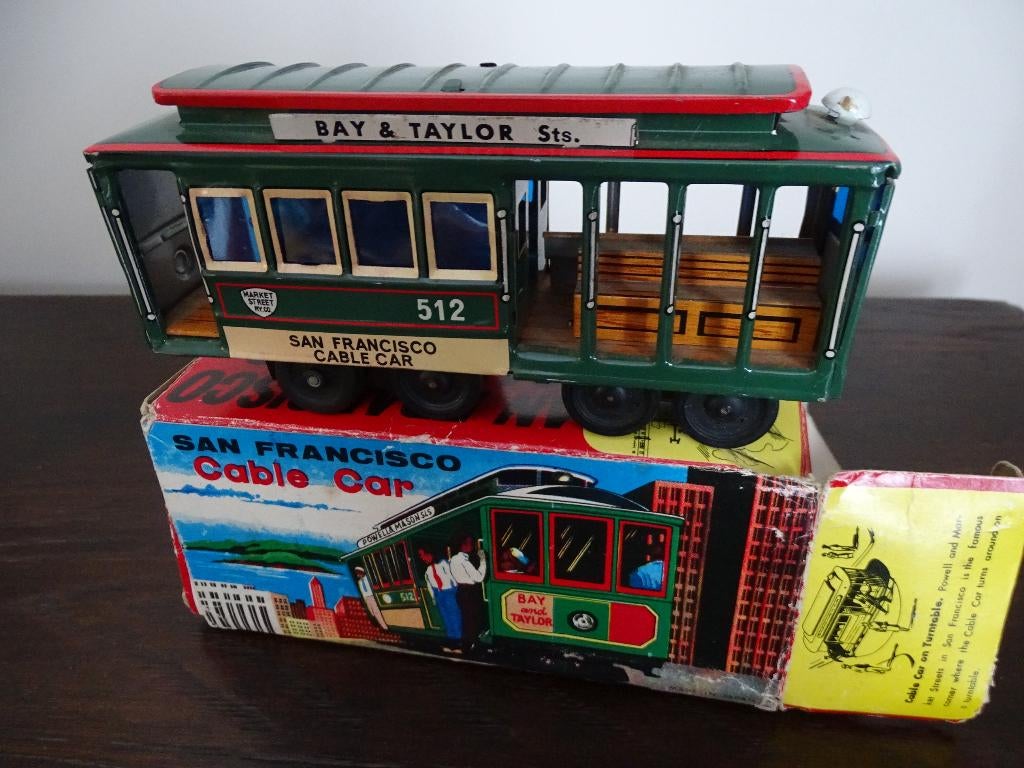 jouet ancien tramway friction, Enlèvement ou Envoi