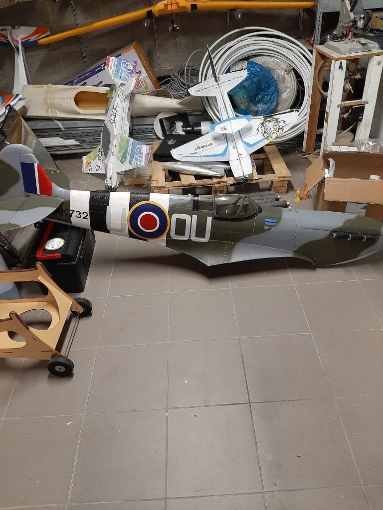 Spitfire 2.50m, Ophalen, Gebruikt, Benzine