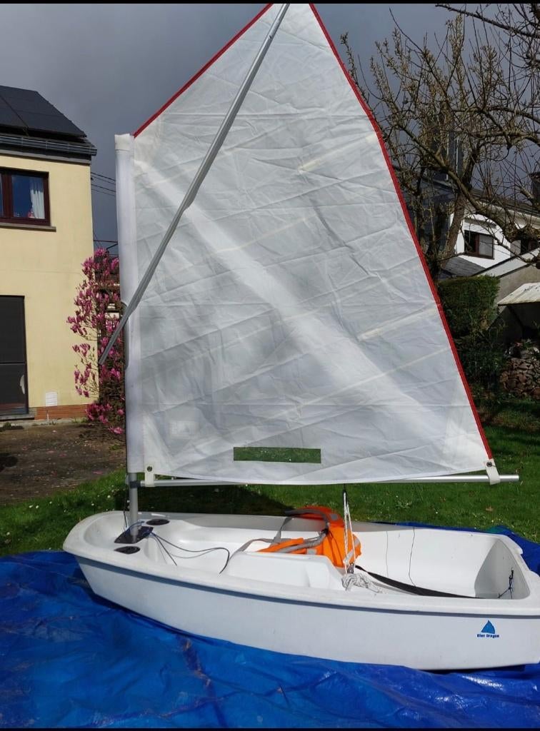 Vend Optimiste, Enlèvement, Utilisé, Polyester, Sans moteur