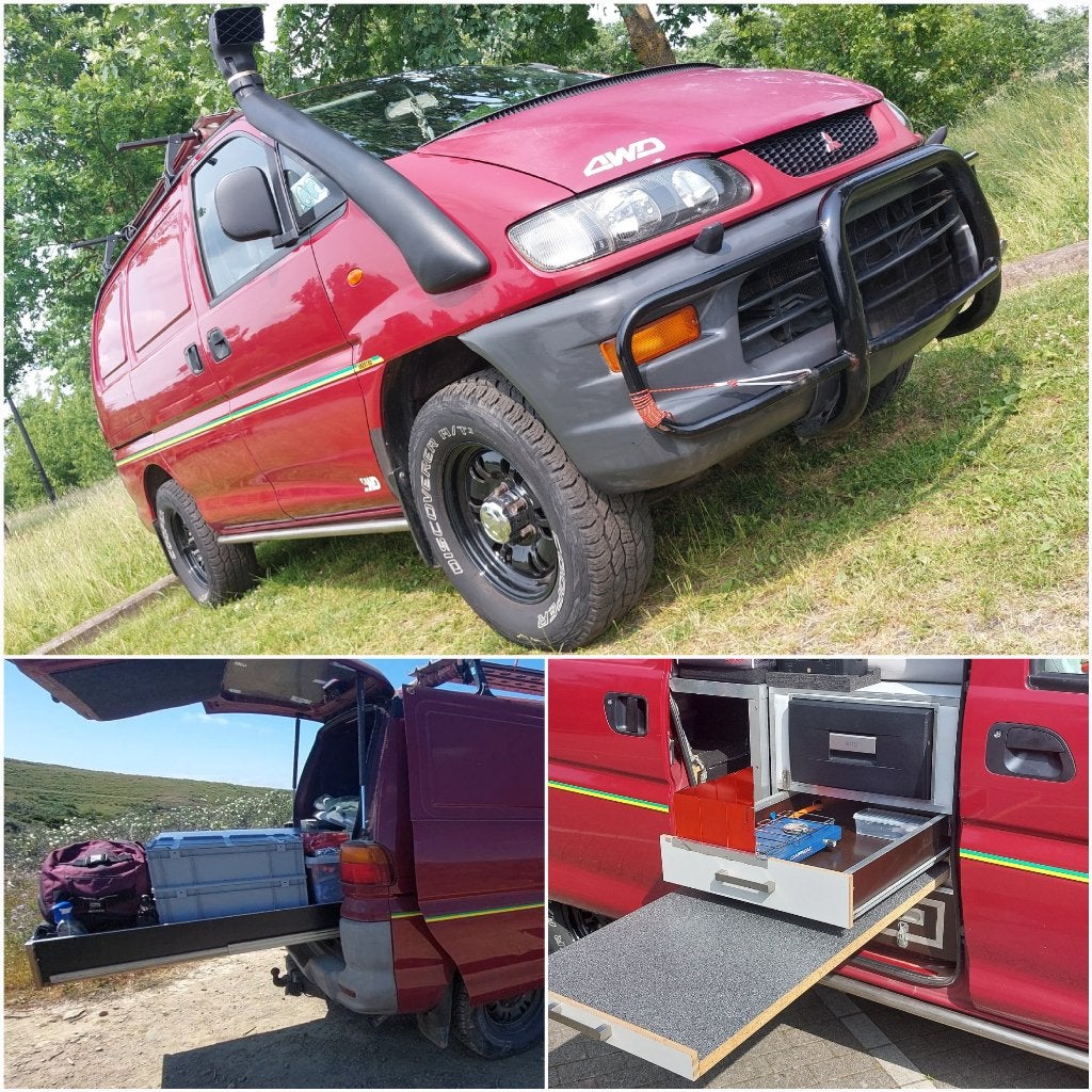 Overlander 4x4 Mitsubishi L400, Auto's, Mitsubishi, 2500 cc, Stof, Overige modellen, Particulier