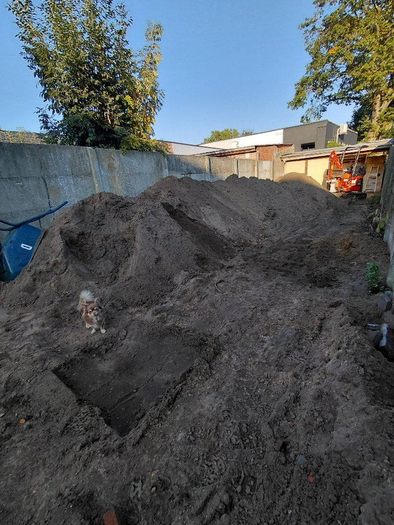 Zwarte grond 20m3, Tuin en Terras, Ophalen, Tuinaarde