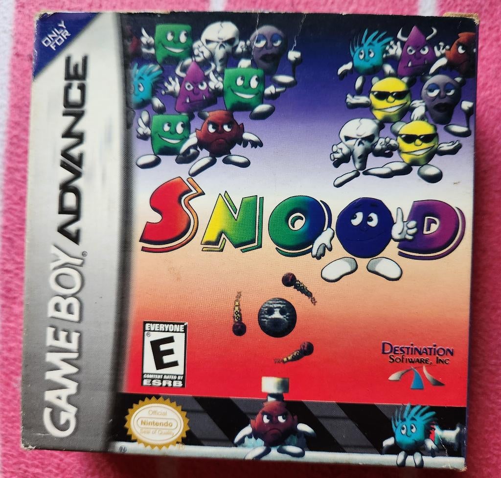 Game boy advance SNOOD, Consoles de jeu & Jeux vidéo, Jeux | Nintendo Game Boy, Enlèvement ou Envoi, Utilisé, Puzzle et Éducatif