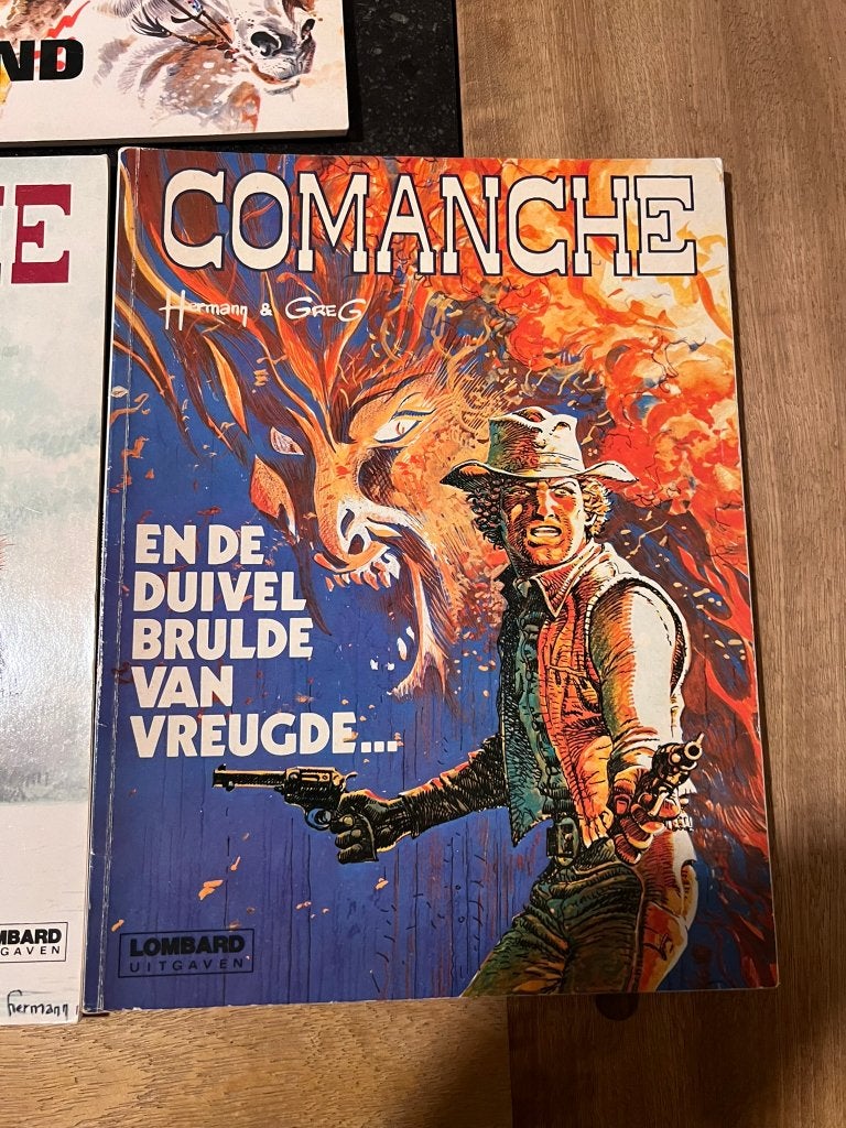 3 strips van Comanche: De opstand/ En de duivel../ Het lijk, Livres, BD, Plusieurs BD, Enlèvement ou Envoi, Utilisé