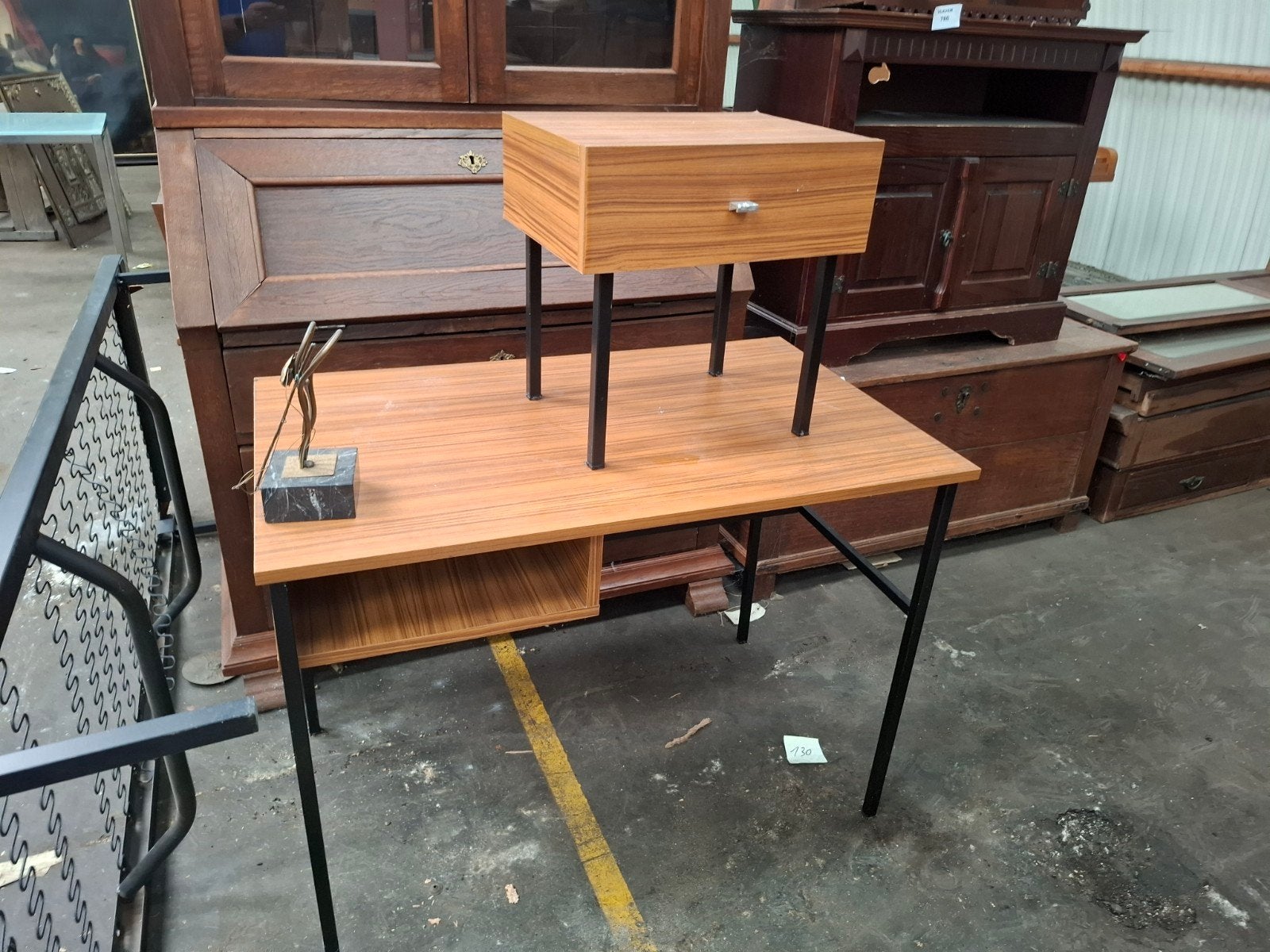 vintage slaapkamer en  bureau, Huis en Inrichting, Vintage, Ophalen