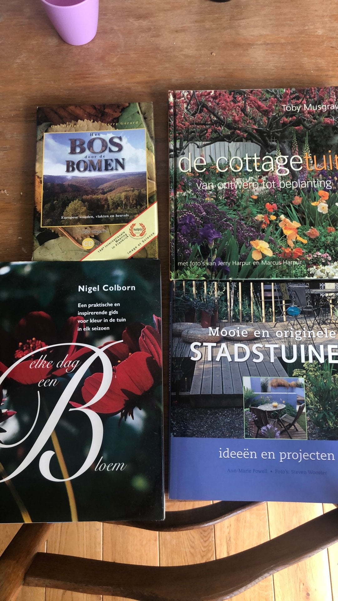 Tuinieren boeken, Ophalen, Zo goed als nieuw, Tuinontwerpen
