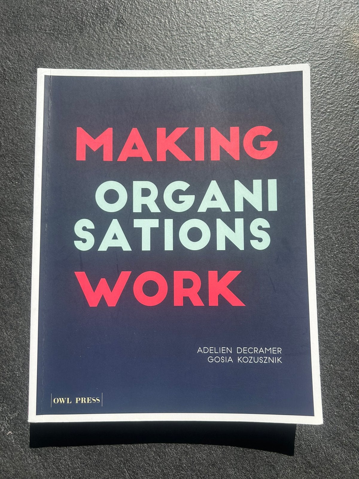Handboek Making organisations work, Envoi, Comme neuf