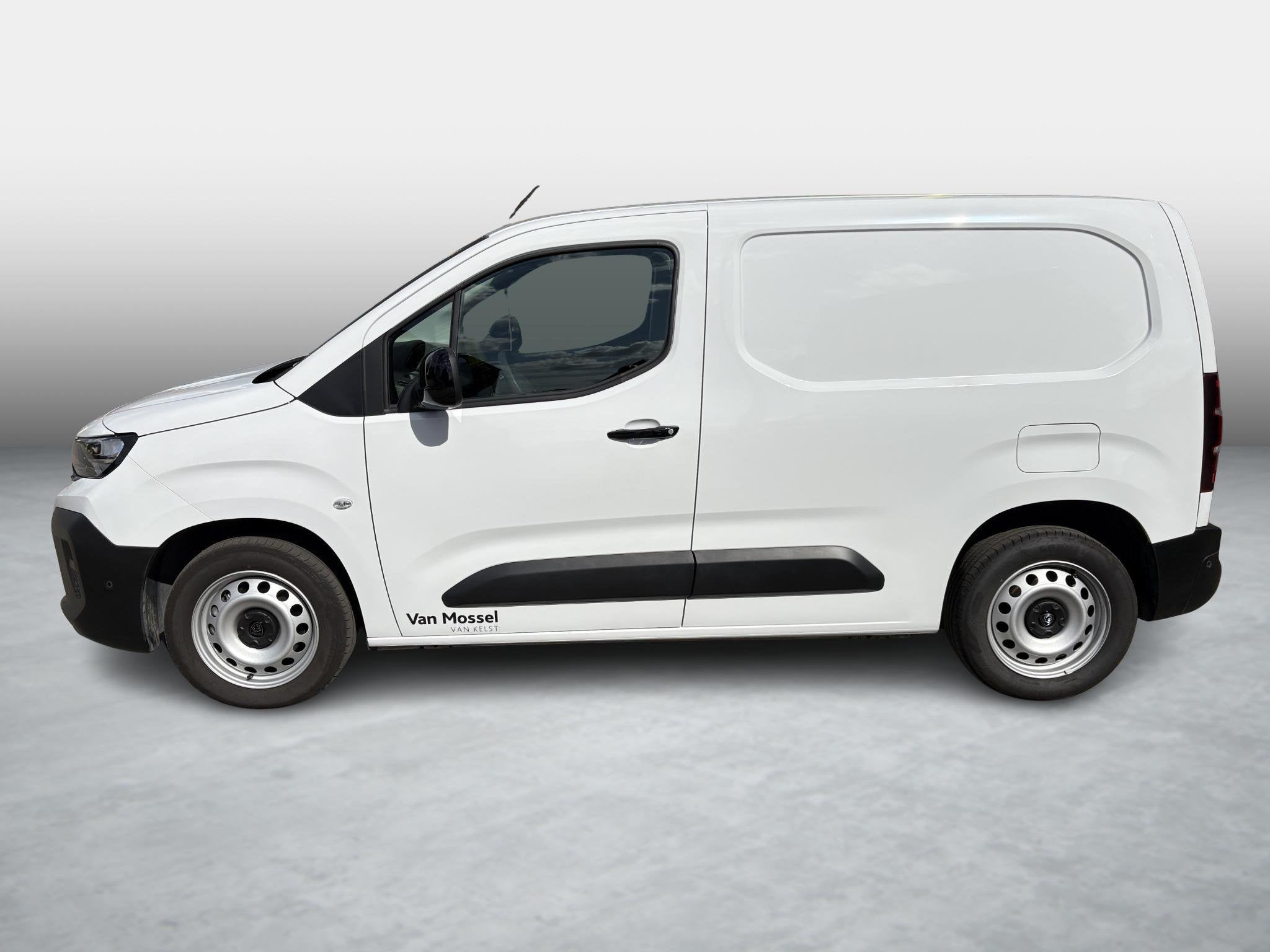 Peugeot Partner 1.5 BlueHDi L1 Light 96kW s/s EAT8, Stof, Gebruikt, Zwart, 4 cilinders