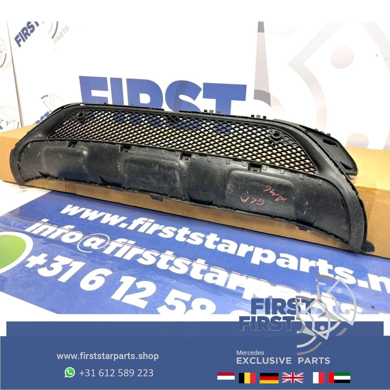 W156 X156 GLA KLASSE AMG BUMPER ROOSTER VOORBUMPER MIDDEN RO, Utilisé, -, -, Enlèvement ou Envoi