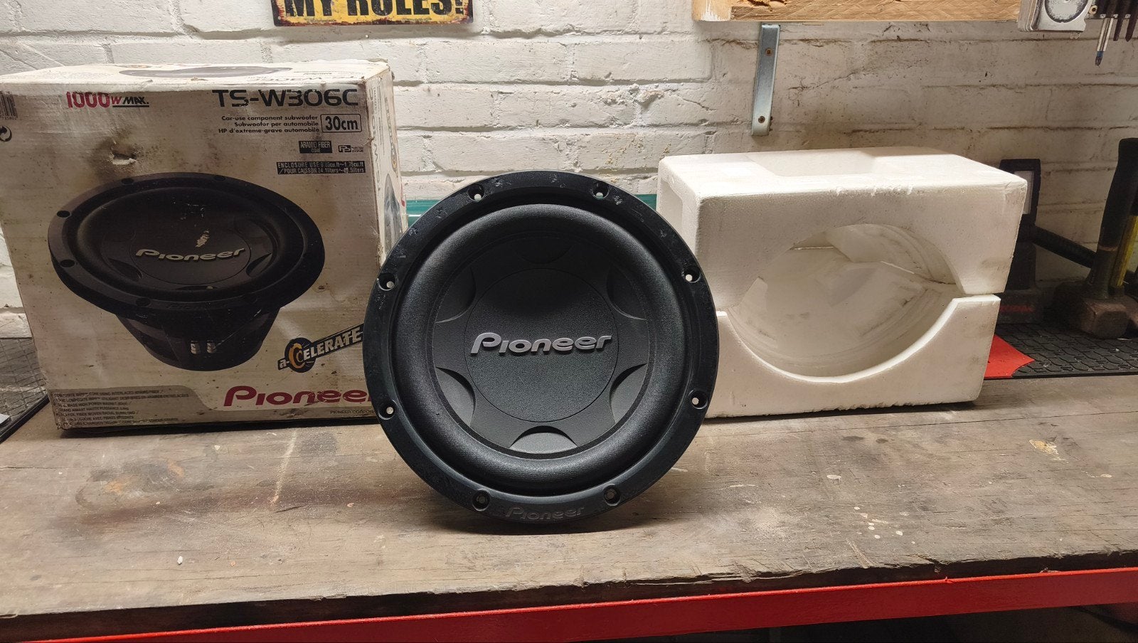 Woofer de 1000 W, Enlèvement, Utilisé
