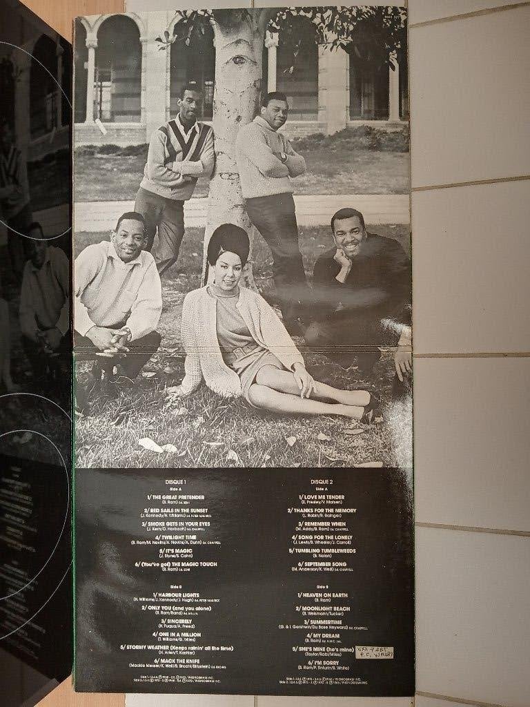 THE PLATTERS  *Only You*   2 LP   MERCURY 6641 327 /France, Double LP, 12 pouces, Enlèvement ou Envoi, 1970 - 1979